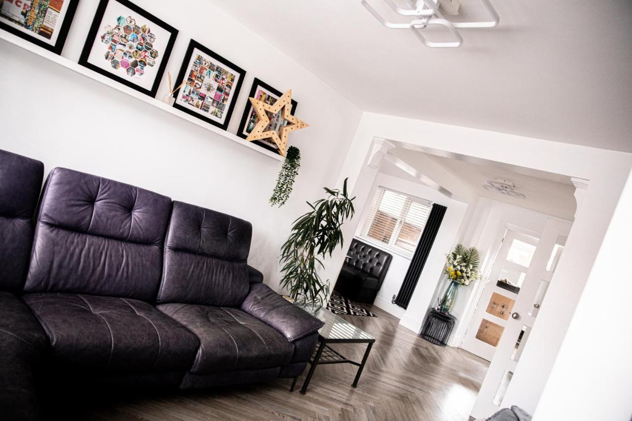 Inviting 3-Bed House In Manchester Bagian luar foto