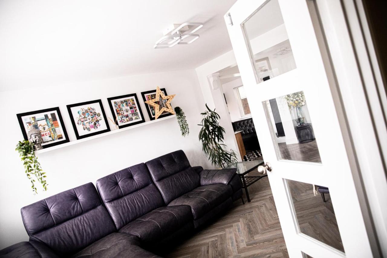 Inviting 3-Bed House In Manchester Bagian luar foto