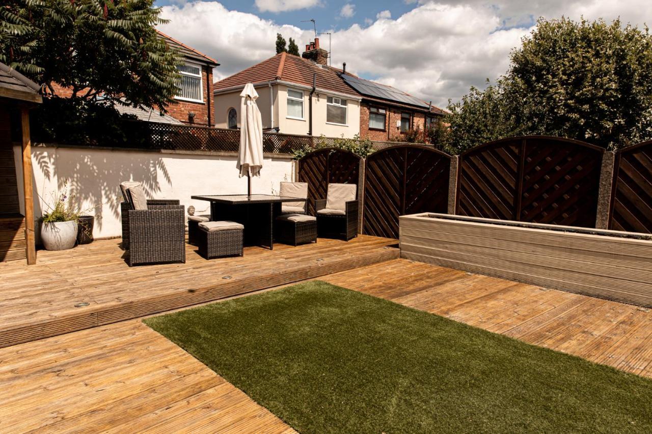 Inviting 3-Bed House In Manchester Bagian luar foto
